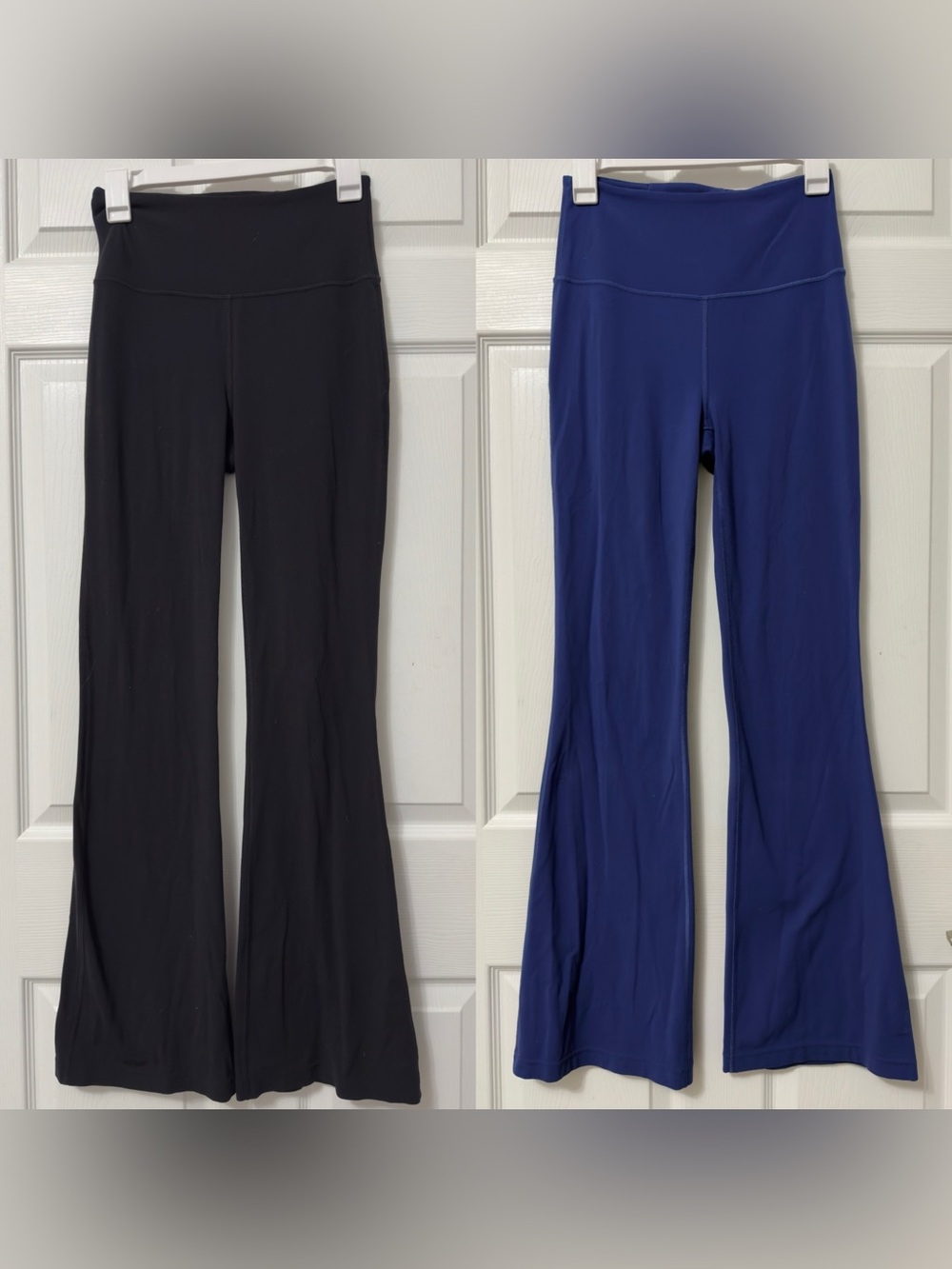 lululemon athletica Boot-Cut Yoga Pants in Black and Navy